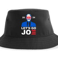 Let's Go Joe 2024 Biden Harris Re Election Sustainable Bucket Hat