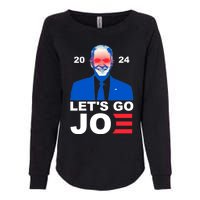 Let's Go Joe 2024 Biden Harris Re Election Womens California Wash Sweatshirt