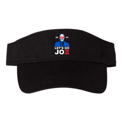 Let's Go Joe 2024 Biden Harris Re Election Valucap Bio-Washed Visor