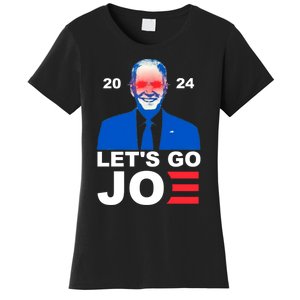 Let's Go Joe 2024 Biden Harris Re Election Women's T-Shirt