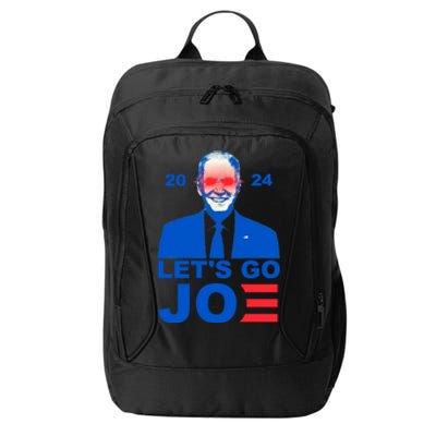 Let's Go Joe 2024 Biden Harris Re Election City Backpack