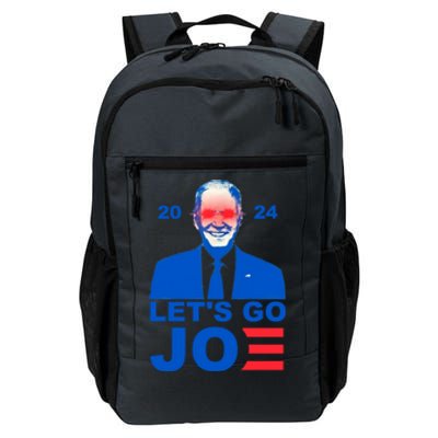 Let's Go Joe 2024 Biden Harris Re Election Daily Commute Backpack