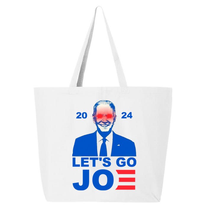 Let's Go Joe 2024 Biden Harris Re Election 25L Jumbo Tote