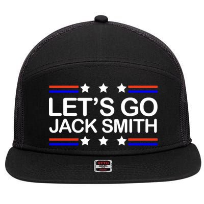 Lets Go Jack Smith For President 7 Panel Mesh Trucker Snapback Hat