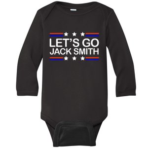 Lets Go Jack Smith For President Baby Long Sleeve Bodysuit