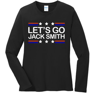 Lets Go Jack Smith For President Ladies Long Sleeve Shirt