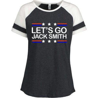 Lets Go Jack Smith For President Enza Ladies Jersey Colorblock Tee