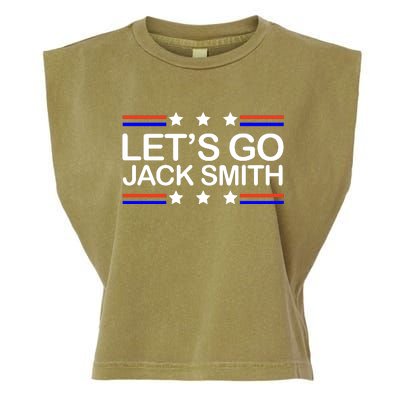 Lets Go Jack Smith For President Garment-Dyed Women's Muscle Tee