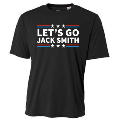 Lets Go Jack Smith For President Fun Summer USA Red Blue Cooling Performance Crew T-Shirt