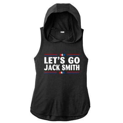 LETS GO JACK SMITH Ladies PosiCharge Tri-Blend Wicking Draft Hoodie Tank