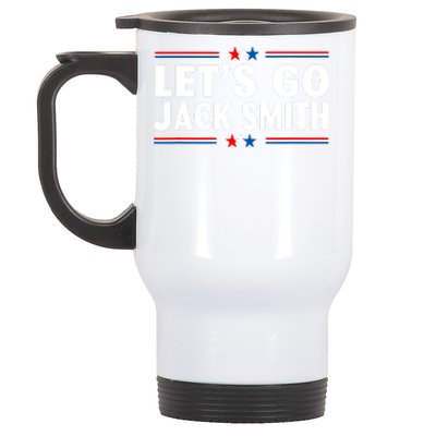 LETS GO JACK SMITH Stainless Steel Travel Mug