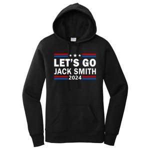 Lets Go Jack Smith For President Fun Summer USA Red Women's Pullover Hoodie