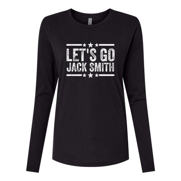 LETS GO JACK SMITH Womens Cotton Relaxed Long Sleeve T-Shirt