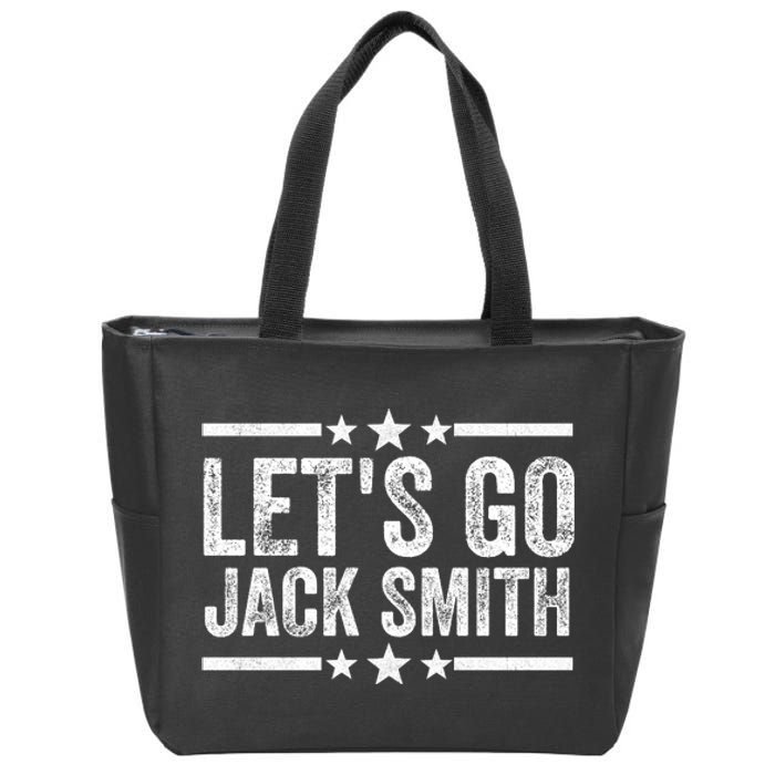 LETS GO JACK SMITH Zip Tote Bag