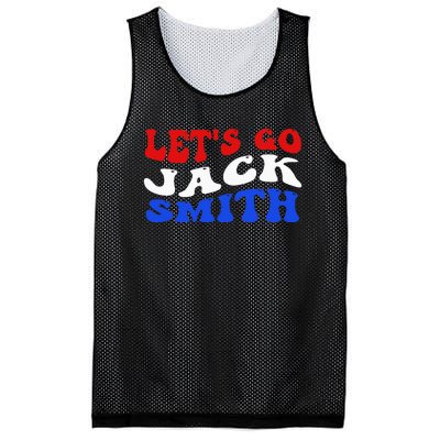 Lets Go Jack Smith For President Fun Summer Groovy USA Mesh Reversible Basketball Jersey Tank