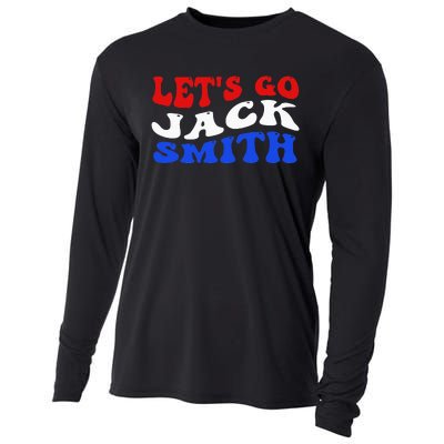 Lets Go Jack Smith For President Fun Summer Groovy USA Cooling Performance Long Sleeve Crew