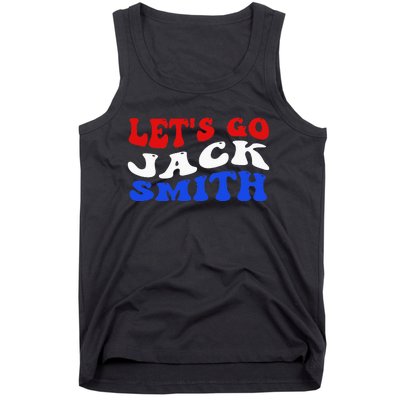 Lets Go Jack Smith For President Fun Summer Groovy USA Tank Top