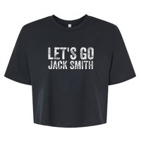 LETS GO JACK SMITH Bella+Canvas Jersey Crop Tee