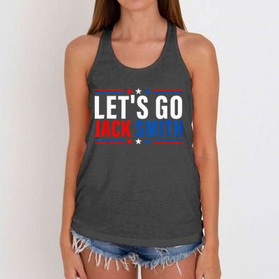 LETS GO JACK SMITH Jack Smith Women's Knotted Racerback Tank