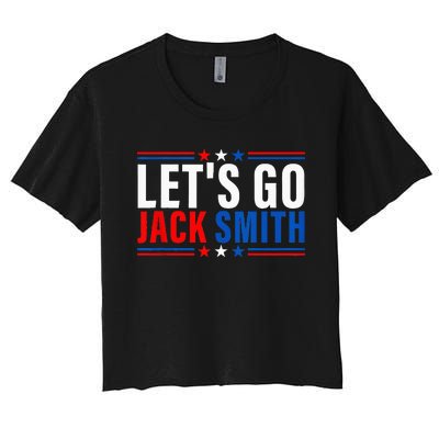 LETS GO JACK SMITH Jack Smith Women's Crop Top Tee