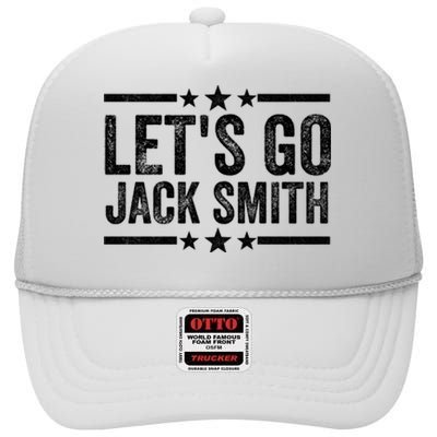 LETS GO JACK SMITH High Crown Mesh Back Trucker Hat