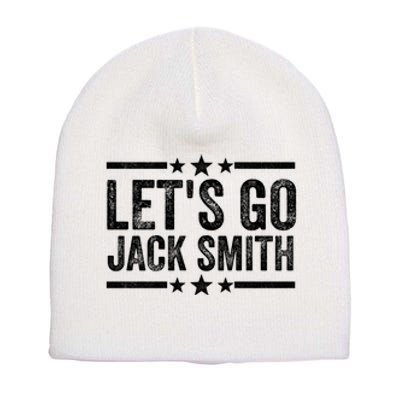 LETS GO JACK SMITH Short Acrylic Beanie