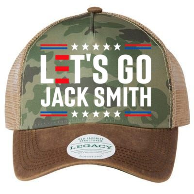 Lets Go Jack Smith Jack Smith Conservative Us Flag Gift Legacy Tie Dye Trucker Hat