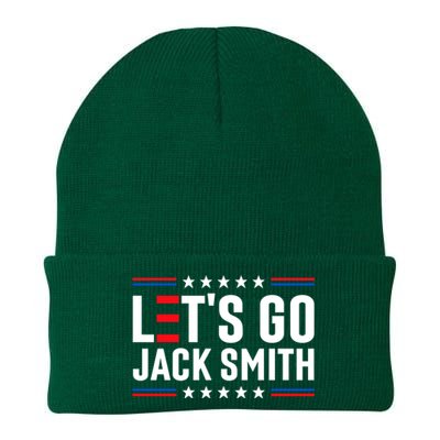 Lets Go Jack Smith Jack Smith Conservative Us Flag Gift Knit Cap Winter Beanie