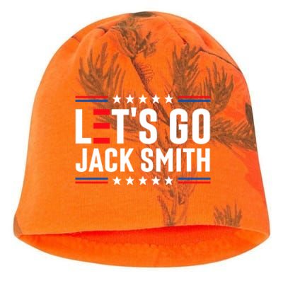 Lets Go Jack Smith Jack Smith Conservative Us Flag Gift Kati - Camo Knit Beanie