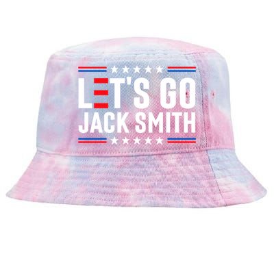 Lets Go Jack Smith Jack Smith Conservative Us Flag Gift Tie-Dyed Bucket Hat