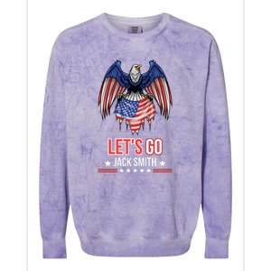 Lets Go Jack Smith Funny Jack Smith Political Colorblast Crewneck Sweatshirt