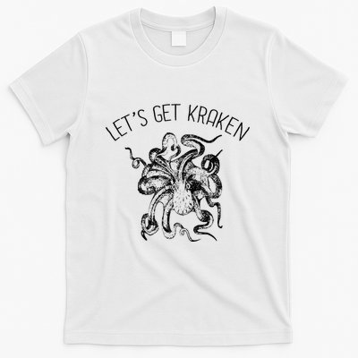 LetS Get Kraken Giant Squid Octopus Funny Pun T-Shirt