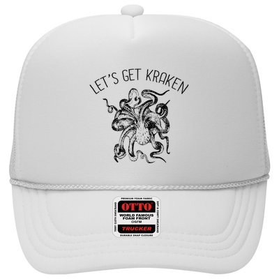 LetS Get Kraken Giant Squid Octopus Funny Pun Trucker Hat