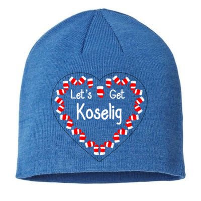 LetS Get Koselig Cosy Mitten Heart Koselig Meaningful Gift Sustainable Beanie