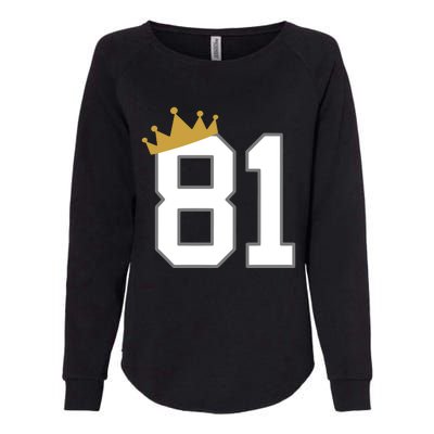 Luis Gil King 81 Womens California Wash Sweatshirt