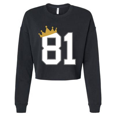 Luis Gil King 81 Cropped Pullover Crew