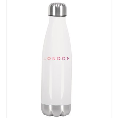 London Gift Stainless Steel Insulated Water Bottle