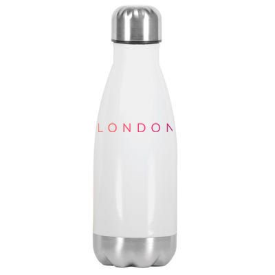 London Gift Stainless Steel Insulated Water Bottle