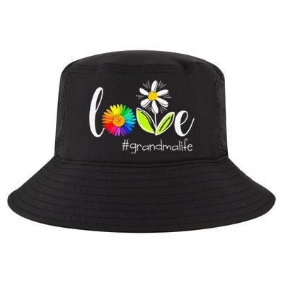 Love Grandma Life Wildlife Flower Cool Comfort Performance Bucket Hat