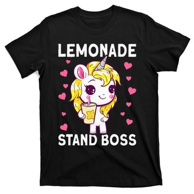 Lemonade Girl Lemonade Stand Boss T-Shirt