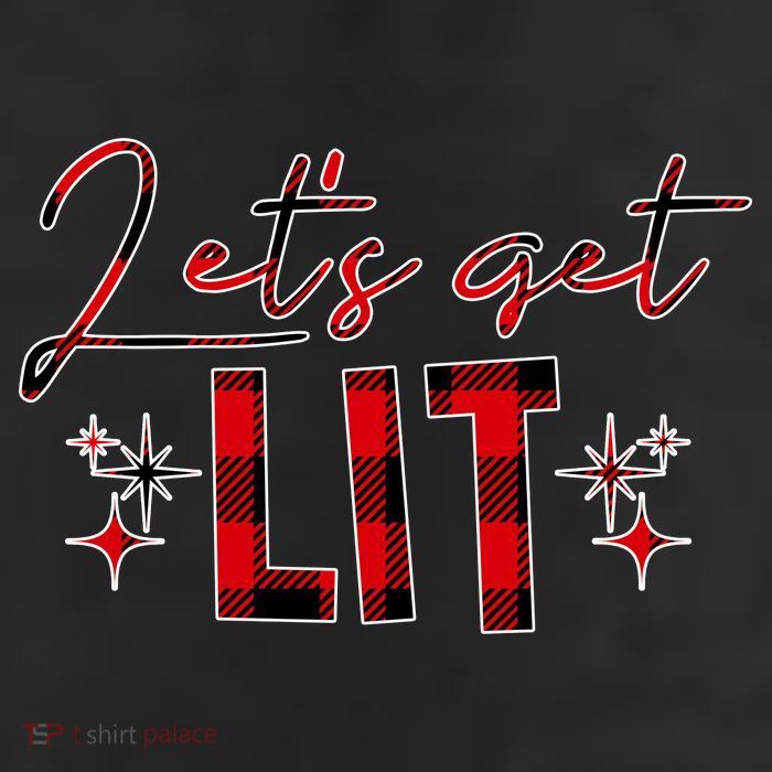 Lets Get Lit Christmas Holiday Party 11oz C Handle Ceramic Mug
