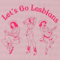 Let's Go Lesbians Subtle Lesbian Live Laugh Lesbian LGBTQ 25L Jumbo Tote