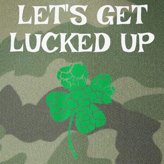 Let's Get Lucked Up Funny St. Saint Patrick's Day Legacy Tie Dye Trucker Hat