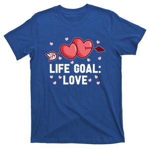 Life Goal Love Gift Cupid Angel Funny Valentine's Day Gift T-Shirt