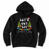 Let's Get Lit Christmas In July Hoodie