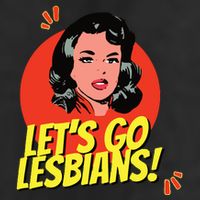 LetS Go Lesbians! Retro Lesbian Subtle Lesbian Cool Comfort Performance Bucket Hat