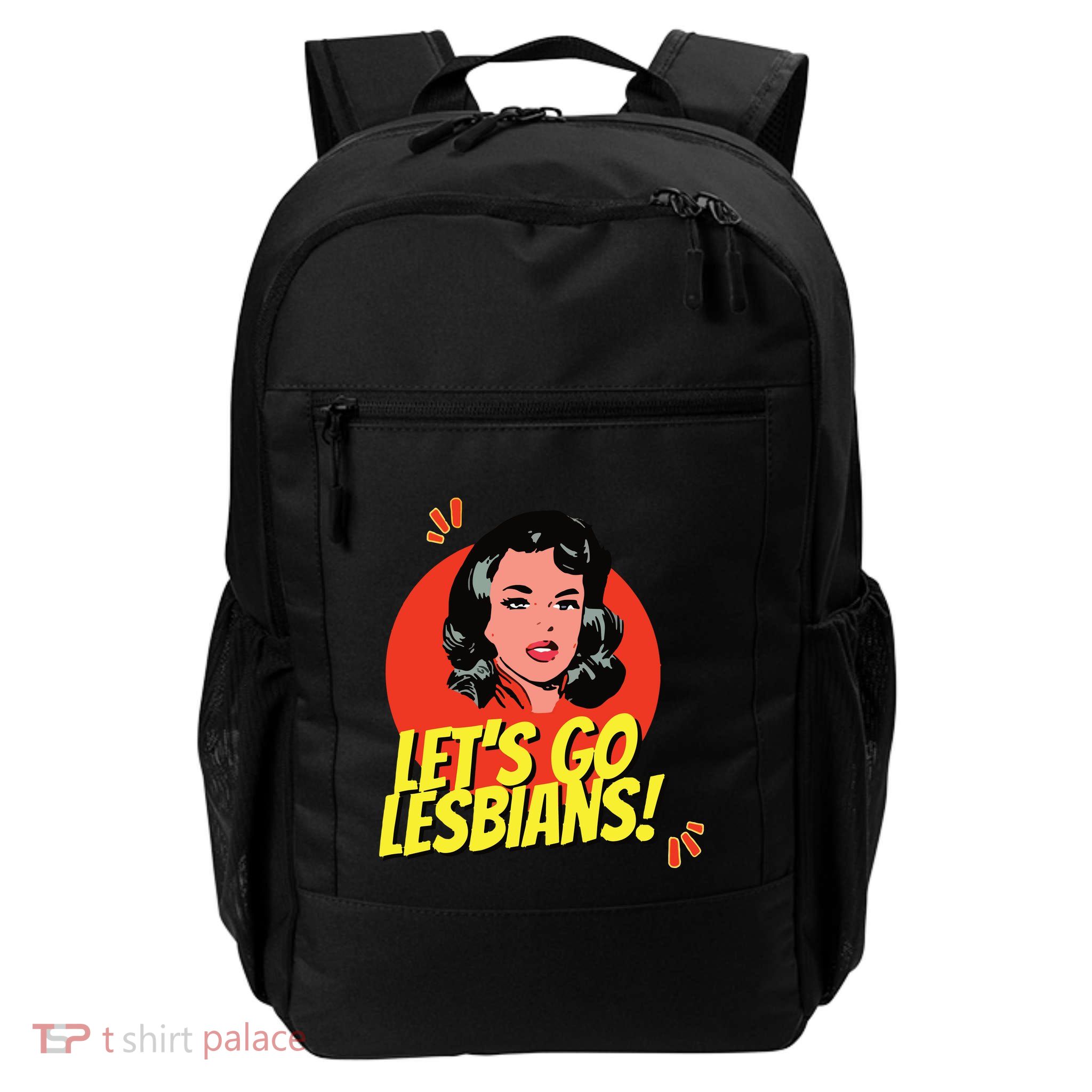 LetS Go Lesbians! Retro Lesbian Subtle Lesbian Backpack