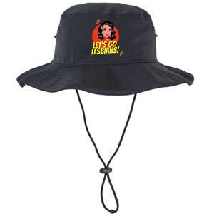 LetS Go Lesbians! Retro Lesbian Subtle Lesbian Legacy Cool Fit Booney Bucket Hat