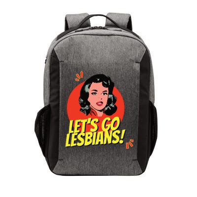 LetS Go Lesbians! Retro Lesbian Subtle Lesbian Vector Backpack