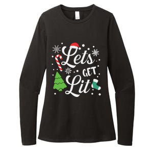 Lets Get Lit Womens CVC Long Sleeve Shirt